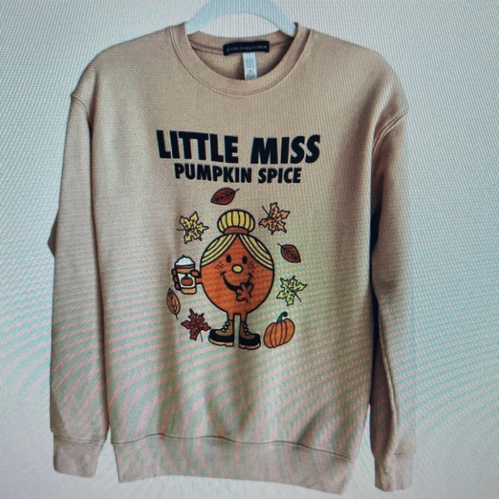 Kiel James Patrick Tan Little Miss Pumpkin Spice Sweatshirt